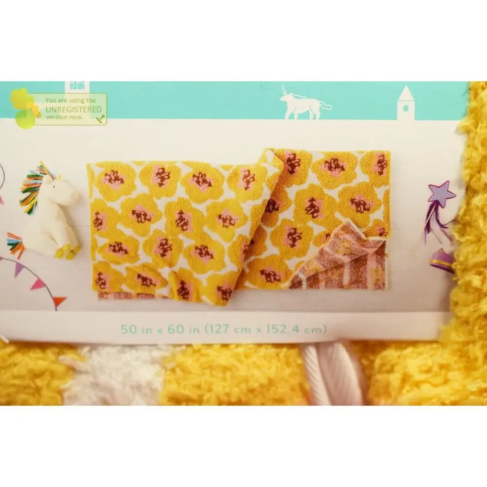 Pillowfort knit flower
